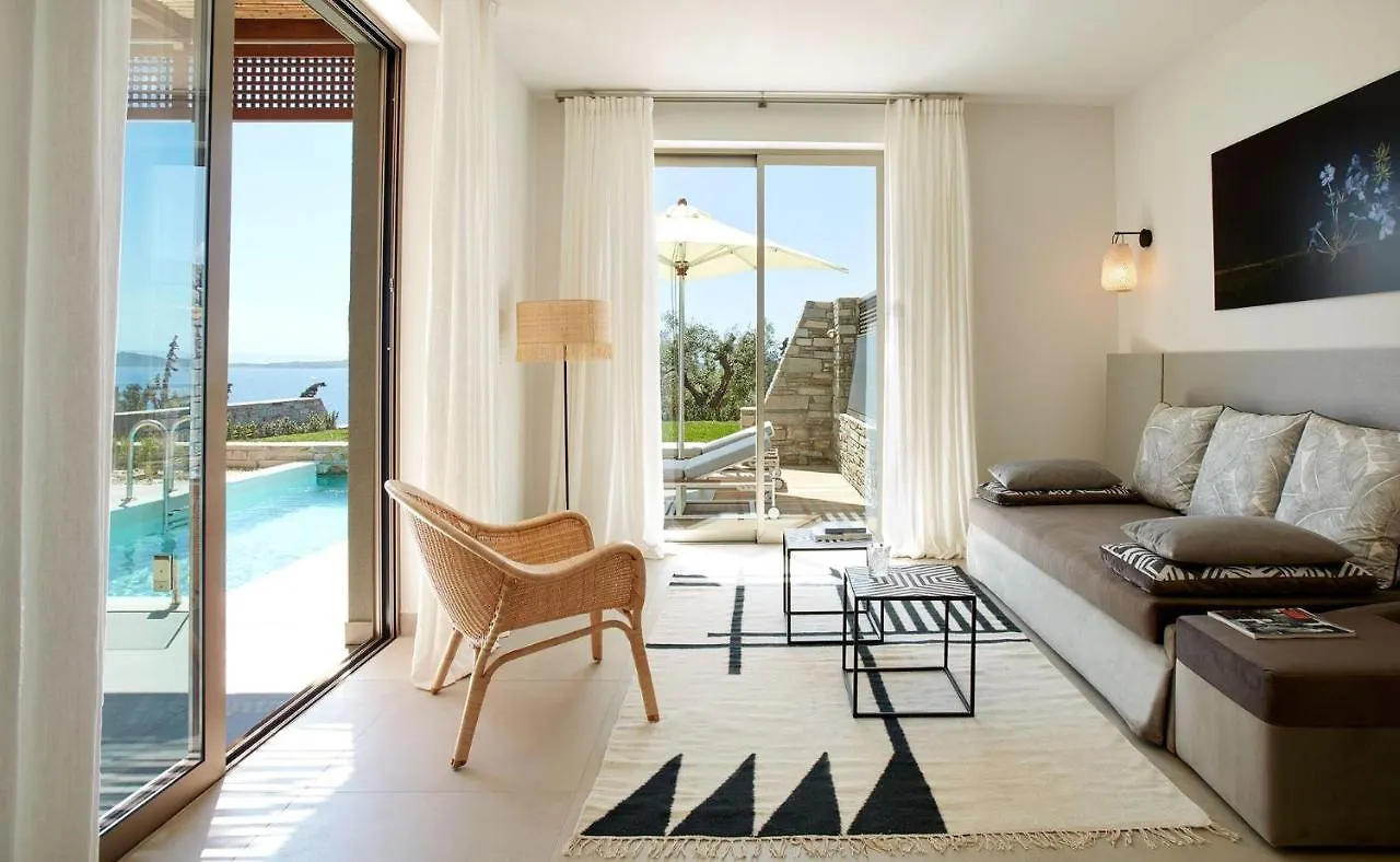 Eagles Villas Halkidiki Ocean One Bedroom Pool Villa With Private Garden Ouranoupoli